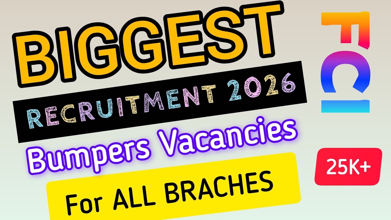 GOVERNMENT JOB VACANCY 2026 | FCI Recruitment 2026 | FCI JE RECRUITMENT 2026 | 