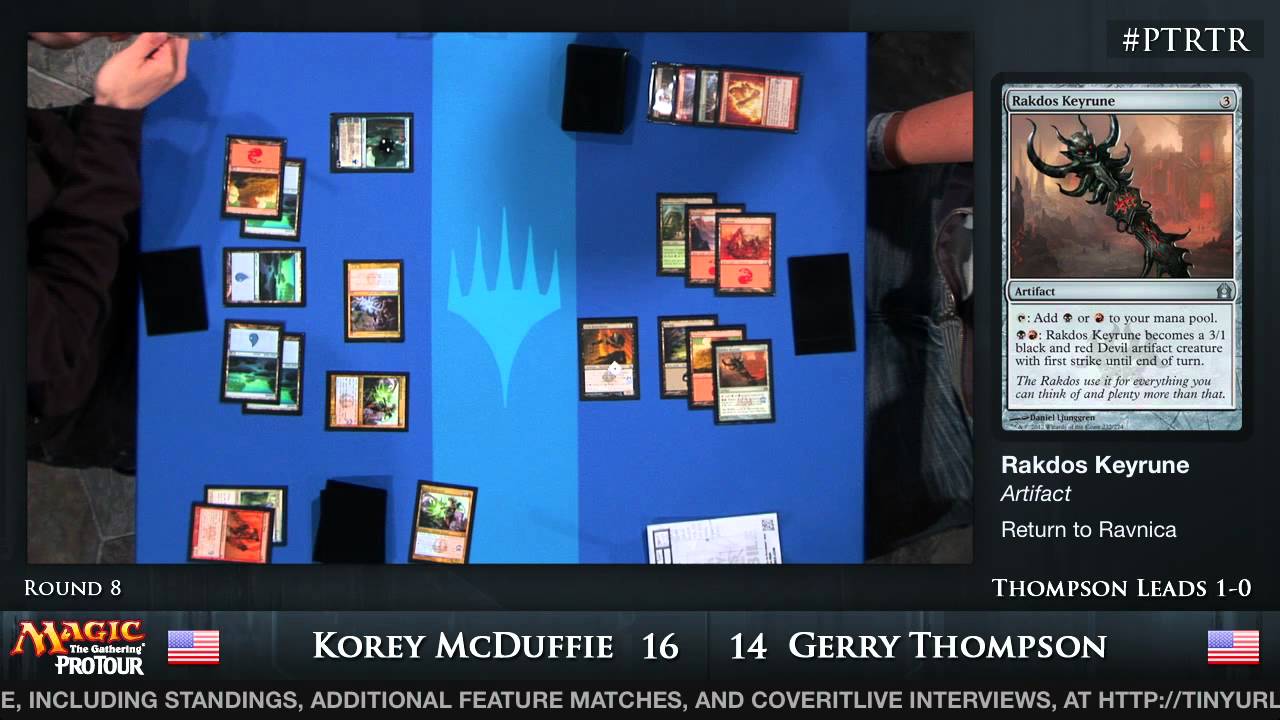 Pro Tour Return to Ravnica: Round 8 (Return to Ravnica)