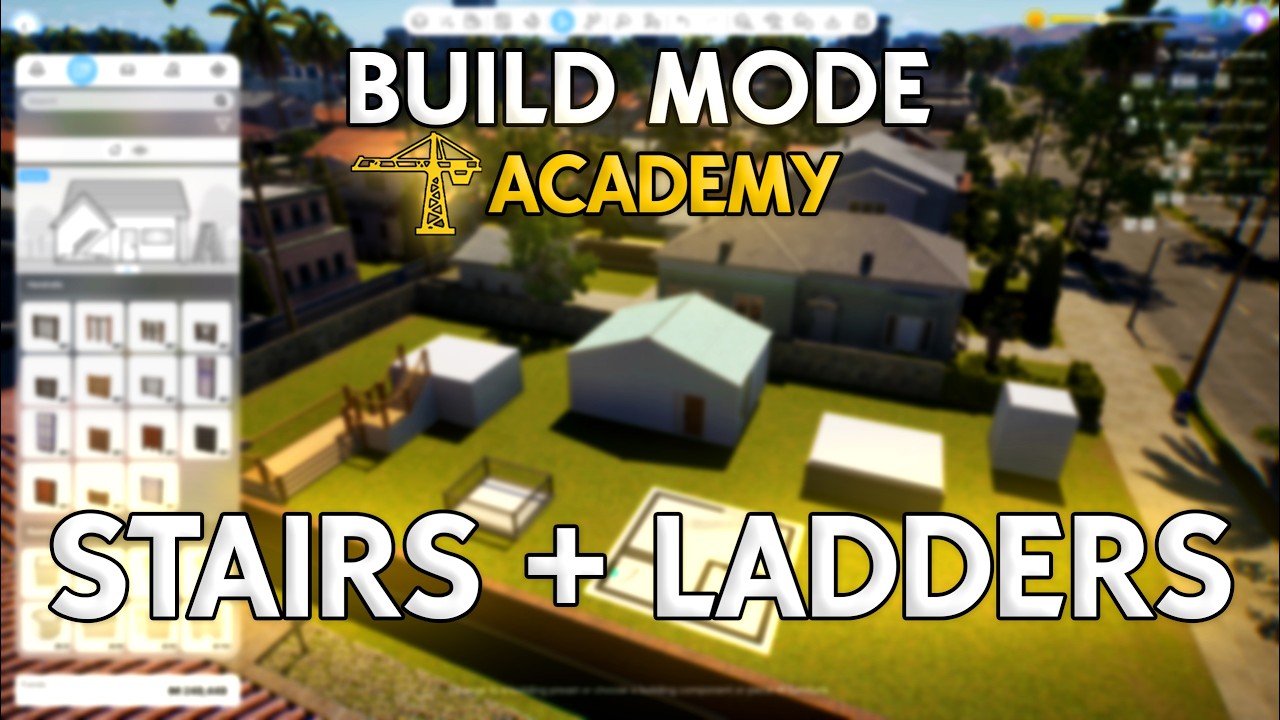 🏗️ inZOI Build Mode: Stairs & Ladders TUTORIAL | Advanced Customization + SECRET Tricks! | (Ep. 8)