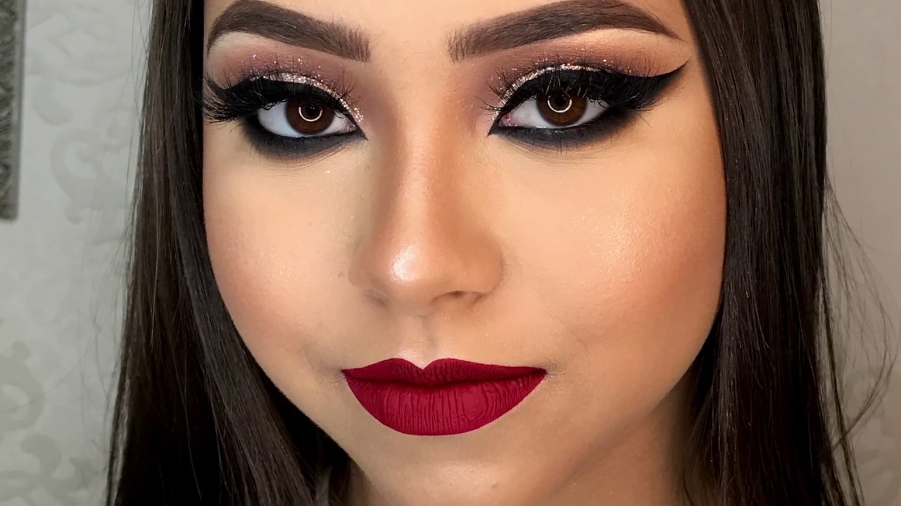 COMO FAZER Delineado 'ASA DE ANJO' -Tutorial Completo💋 Rápido e fácil💋