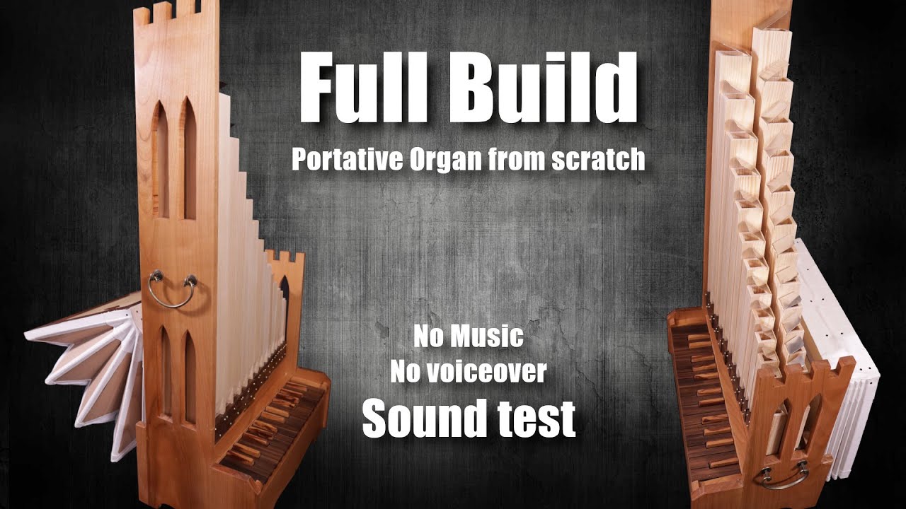 Medieval Portative Organ Building