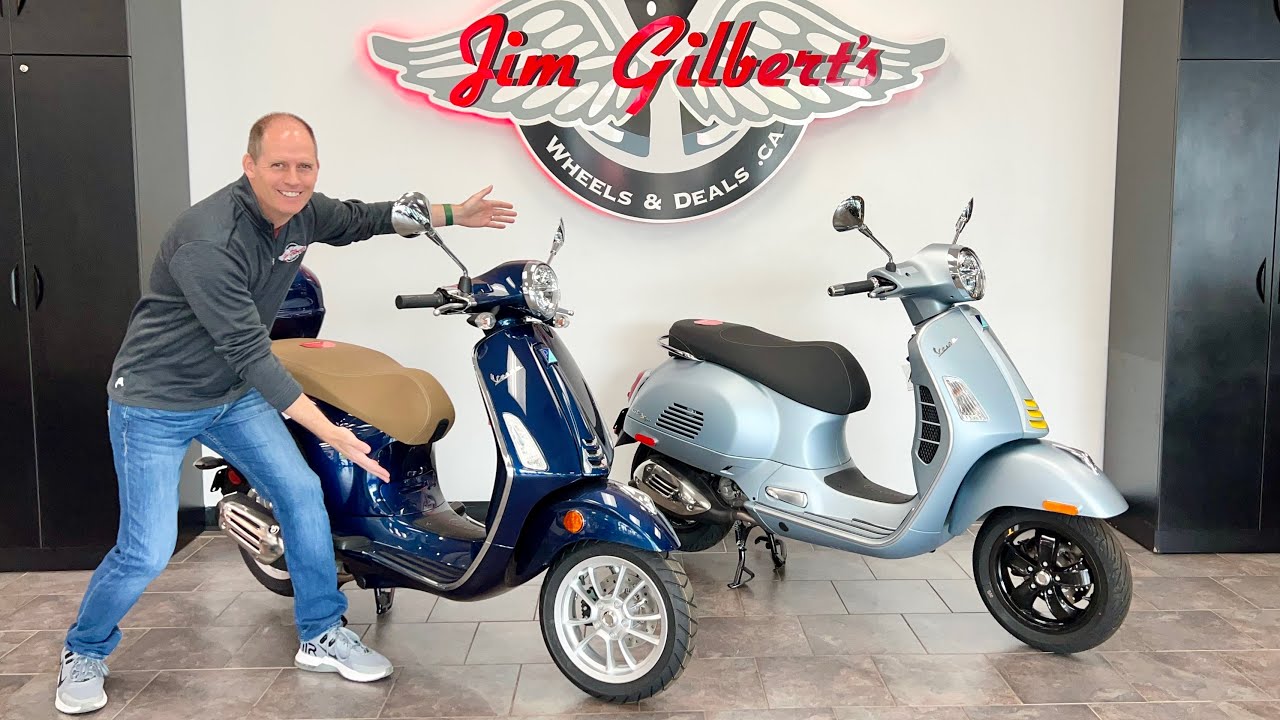 Vespa Primavera 150 или Vespa GTS 300? Что лучше? Полный сравнительный обзор!