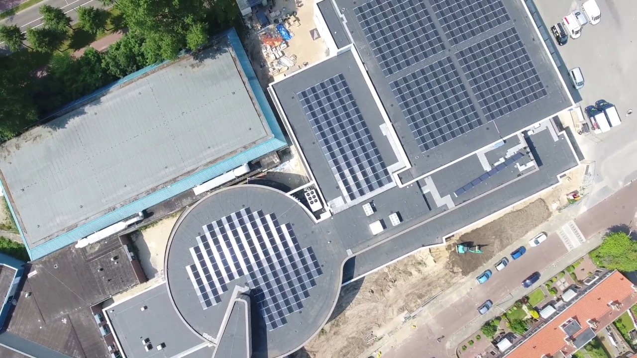 Remmers Sport & Onderwijs | Drone Zwembad Aquamar in Katwijk