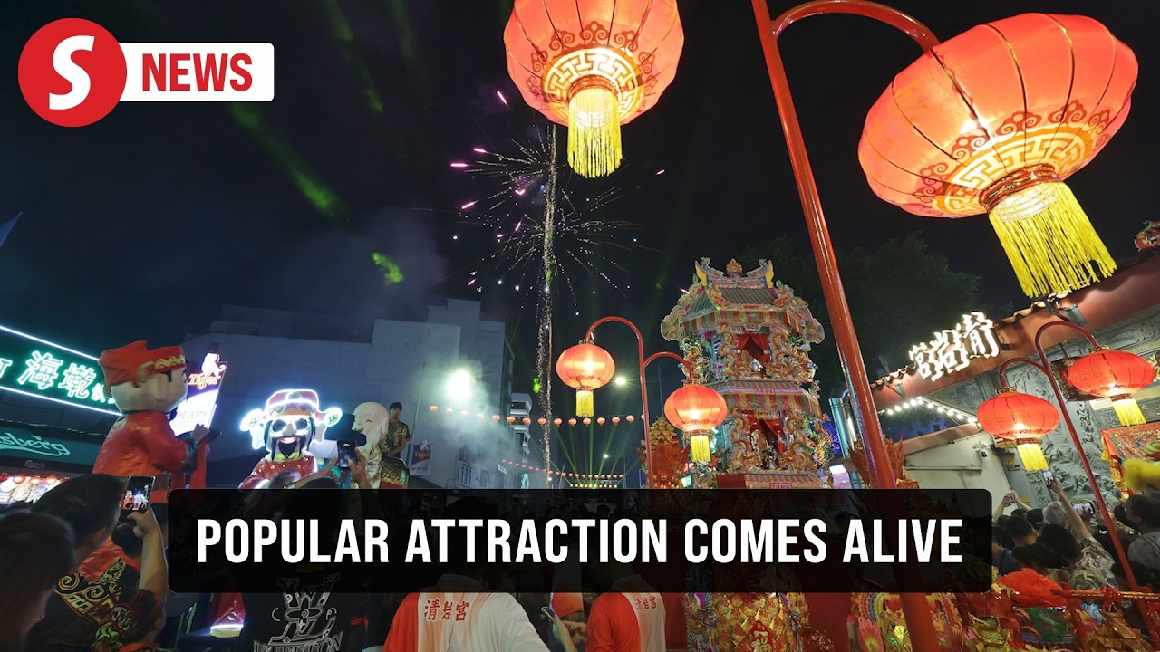 Jade Emperor's birthday celebration in Chew Jetty