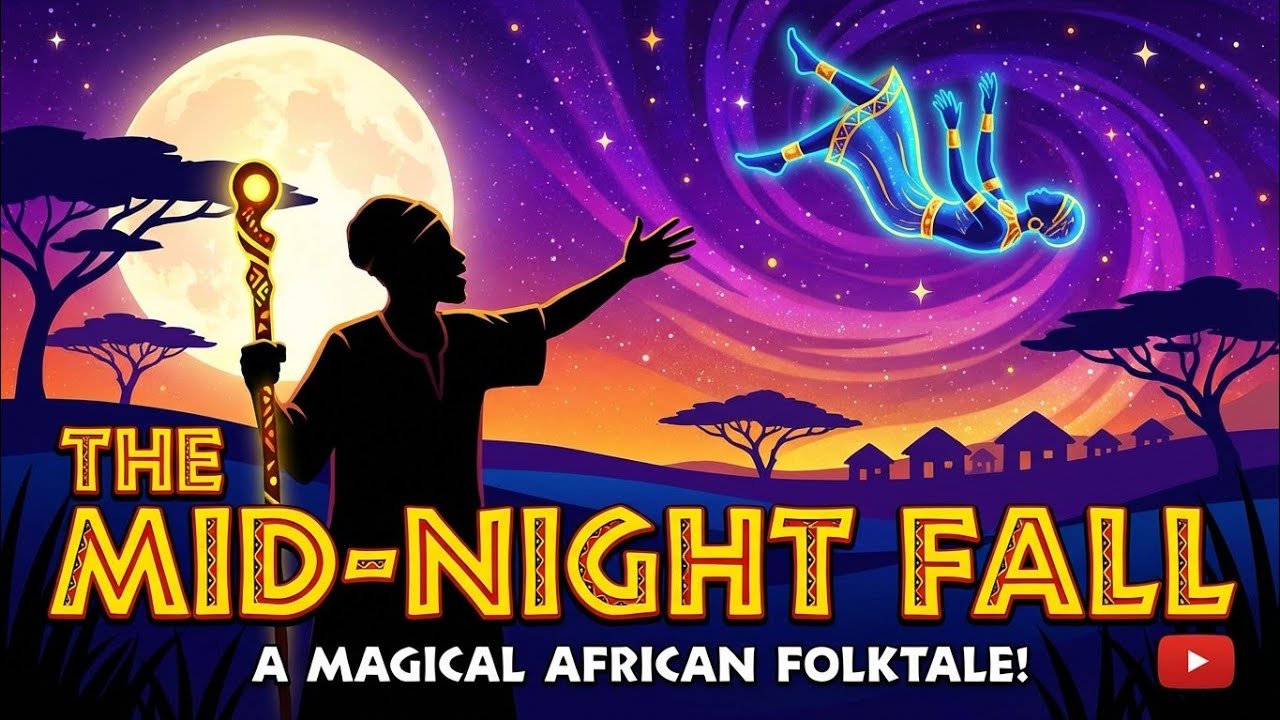 The Mid-Night fall #folktalestory #Africanfolktale #fyp #fyypp #fypreels 