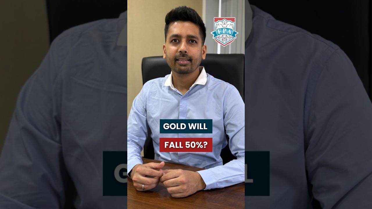 Gold will fall by 50% | Kirtan Shah CFP