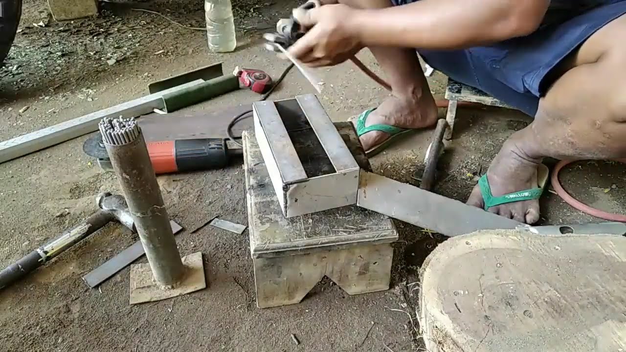 Buat alat cetakan paping manual