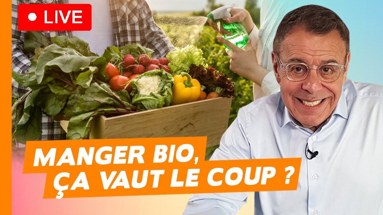 Manger bio : entre bienfaits et illusions ? 🌱 Ce qu’il faut vraiment savoir – Live du 26/10/2025