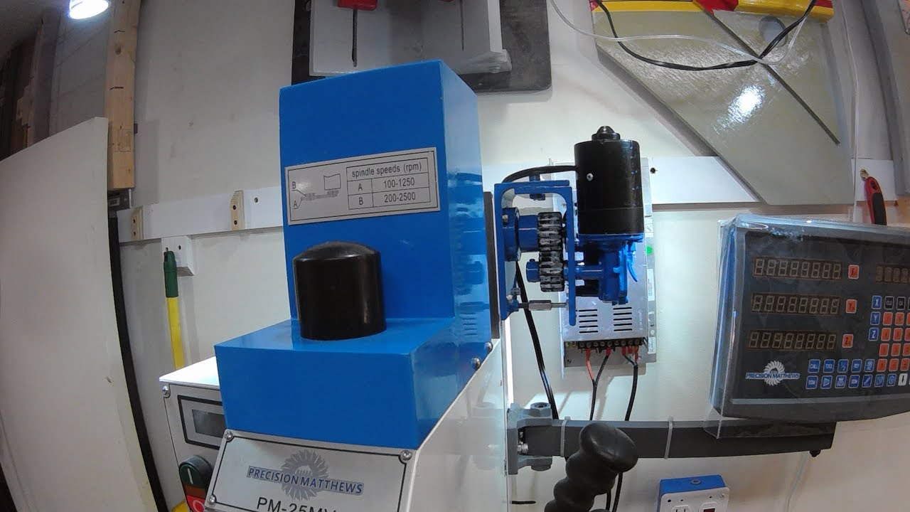 Z Drive for PM25MV -  Motorized lift for benchtop mill