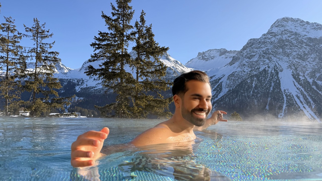 أفخم تجربة شتوية في سويسرا | من غشتاد إلى أروزا ❄️🇨🇭