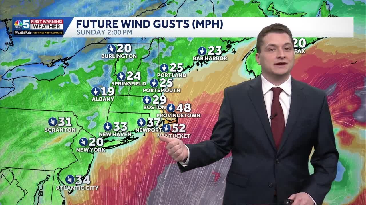 Turning breezy, bit cloudier Sunday as ocean storm stays well offshore (1-31-26)
