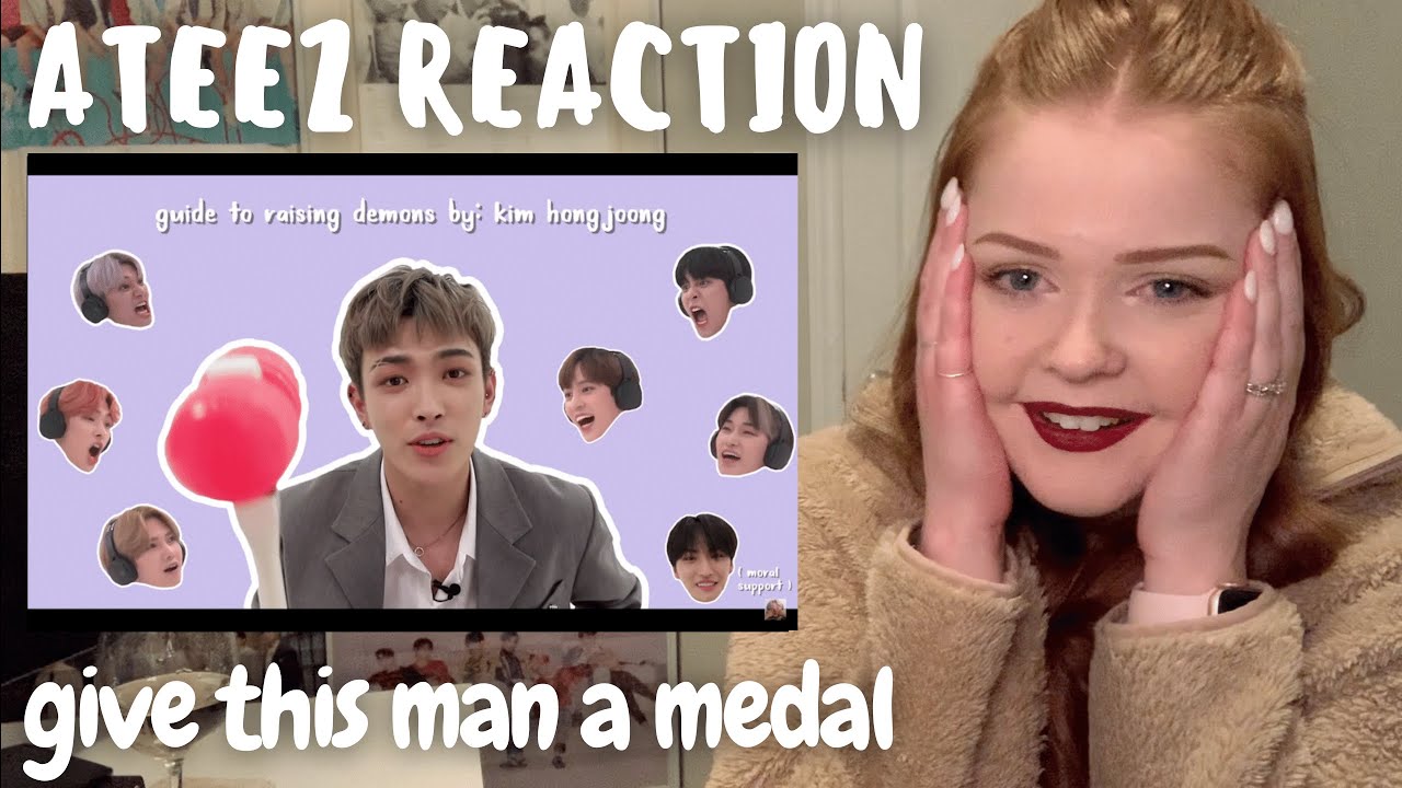 Reaction to kim hongjoong's guide to raising demons