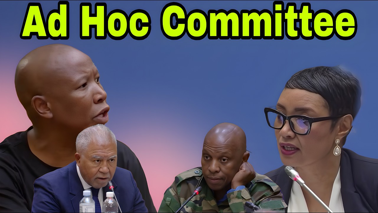 LT General FN Vuma testify at Ad Hoc Committee.