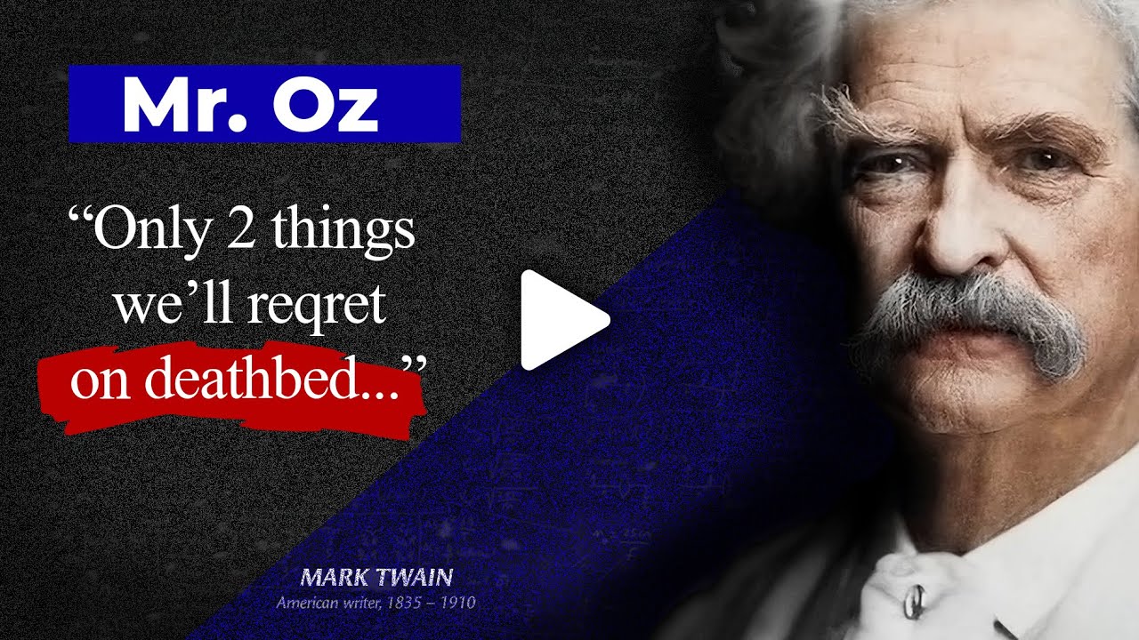 36 Quotes from MARK TWAIN that are Worth Listening To! | Life-Changing Quotes Thanks