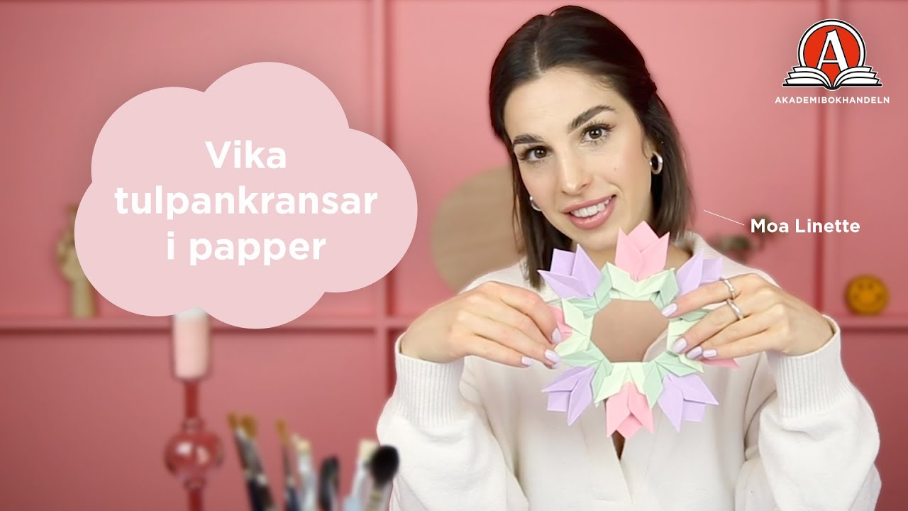 SKAPA - Vika tulpankransar i papper | Akademibokhandeln