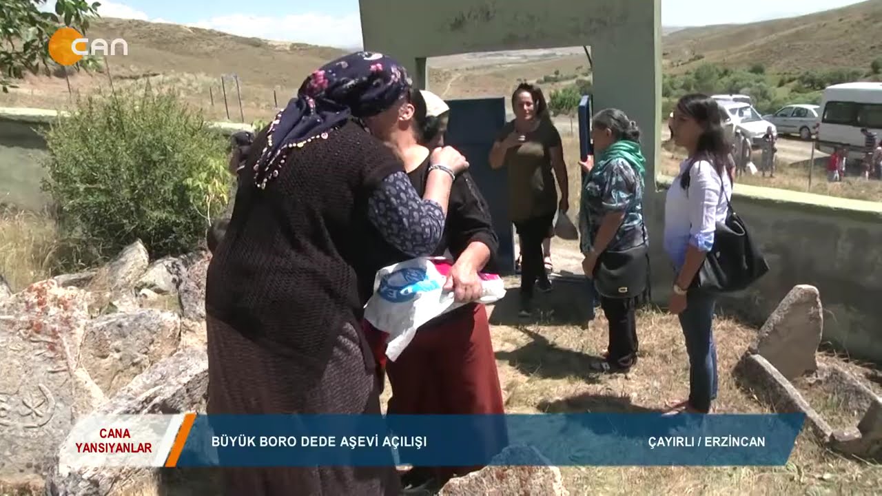 CANA YANSIYANLAR   ERZİNCAN ÇAYIRLI BÜYÜK BORO DEDE AŞEVİ AÇILIŞI   27 08 2019