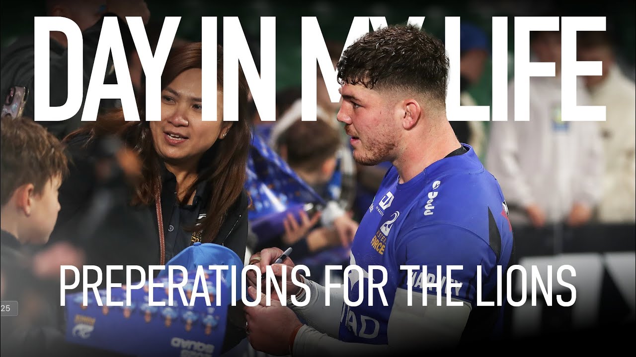 Preparation for the British & Irish Lions | Day in a life