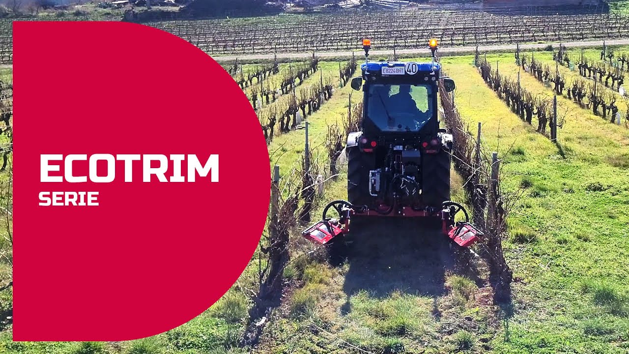🚜 🍇 Desbrozadora interfilas  |  ECOTRIM ID David
