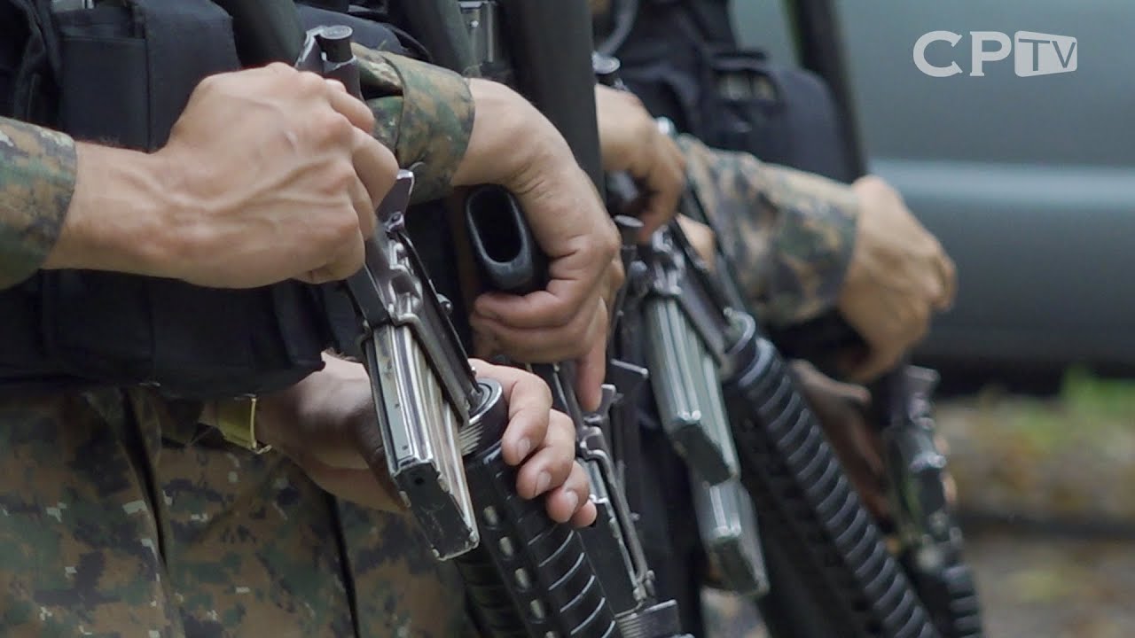 Operativo Caserío El Rincón, San Martin, El Salvador
