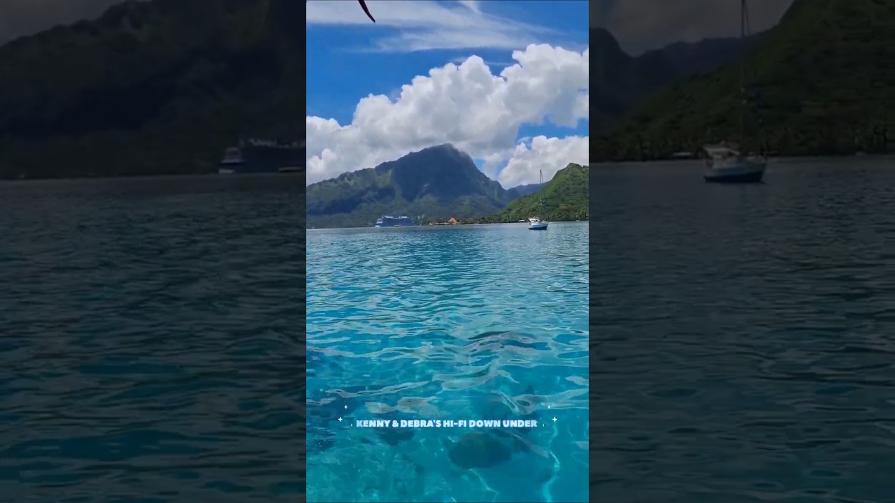 30. MOÓREA TAHITI, The amazing crystal blue waters cruise, on KennyandDebra's Fun Music Show 