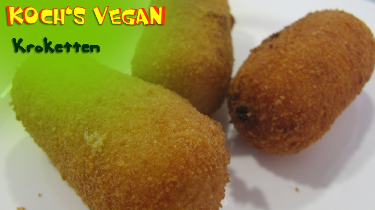 vegane Kroketten - Kroketten selber machen - Rezept - vegane Rezepte von Koch's vegan