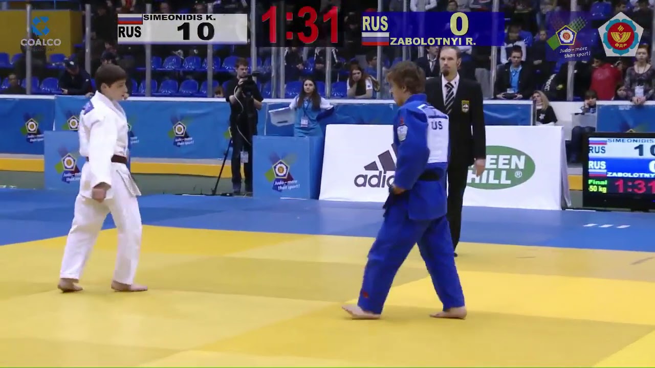 50 kg, Симеонидиз К  Россия   Заболотный Р  Россия 05 04 2014 Т3