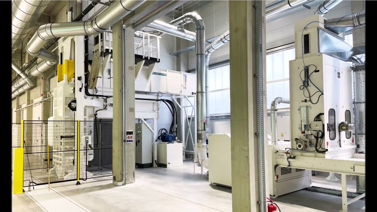Complete Mini-Recycling line for light webs