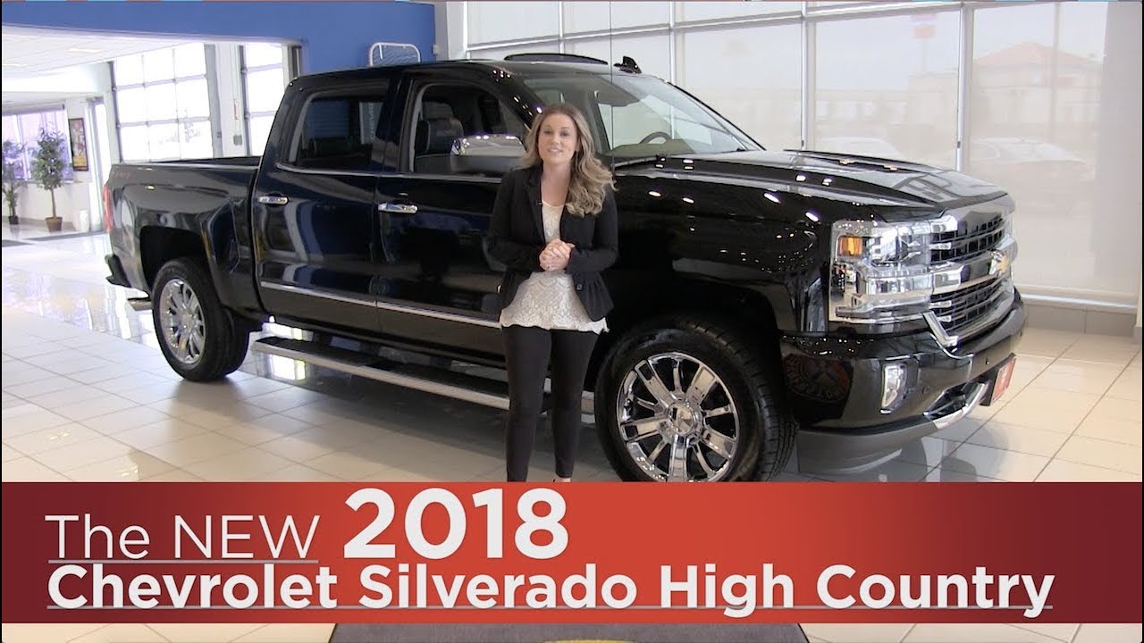 New 2018 Chevrolet Silverado High Country - Mpls, St Cloud, Monticello, Buffalo, Rogers, MN - Review