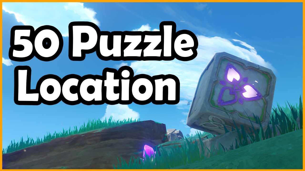 50 Inazuma Puzzle Location + Guide  part 1