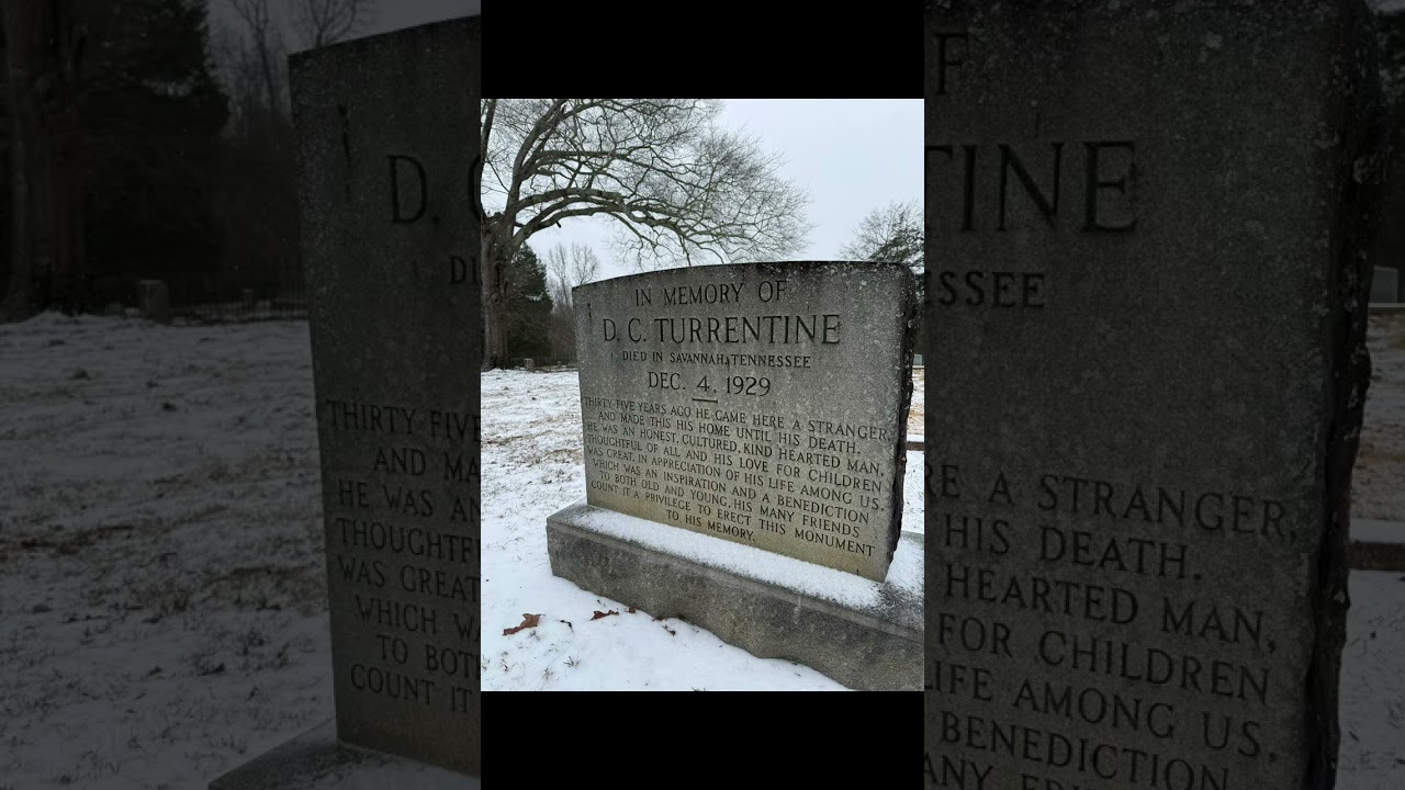 The Undertakers Daughter in Savannah TN Savannah Cemetery 