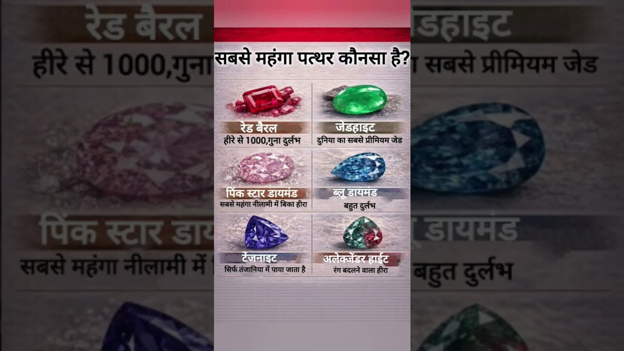 The most expensive stone👈  सबसे महंगा पत्थर #gk #short #stone