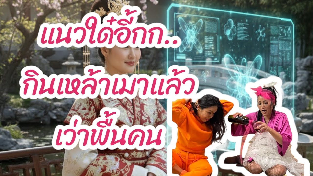 แนวใด๋อีก มาม่าอีกแล้วติ #ผู้ใหญ่บ้านฟินแลนด์  #เลยาสาระแน #ชุดไทย