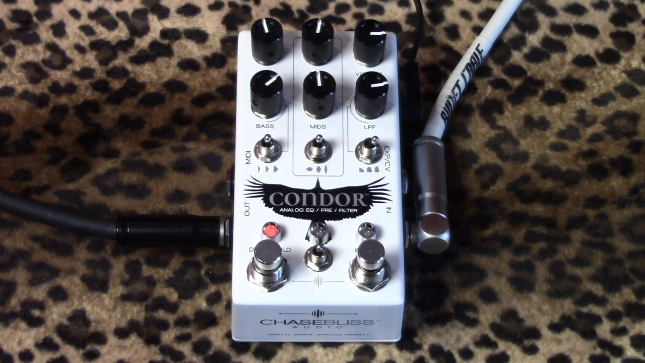 Chase Bliss Audio CONDOR pedal demo with Les Paul & Princeton Reverb