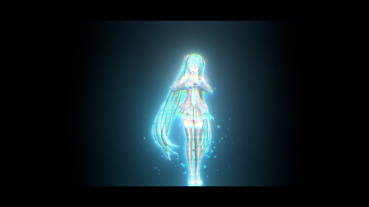 【MMD x Blender】HOLOGRAM READY 4K 60 FPS - Ray -