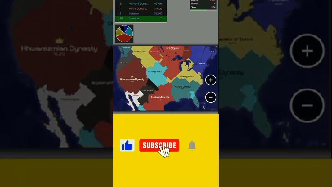 Territorial.io Time lapse Team battle usa 48 map part 16 |felhou Inktin