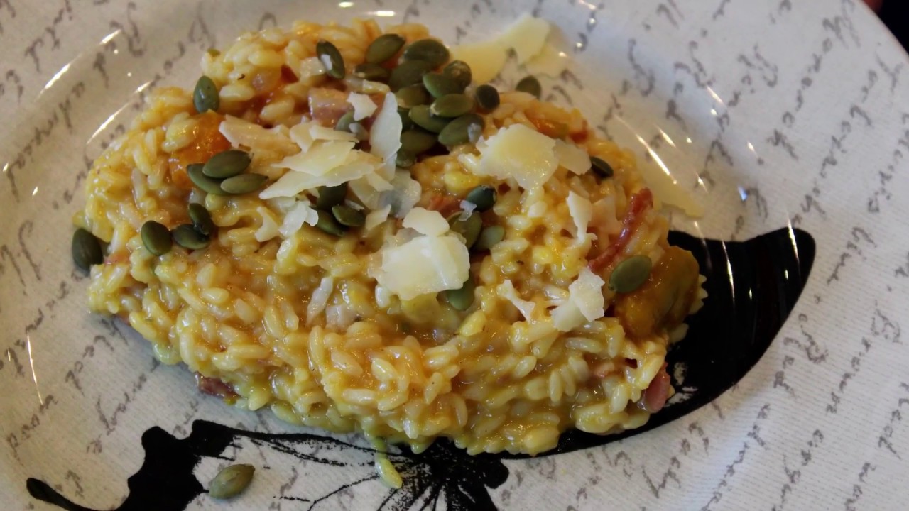 How to Make Bacon and Squash Risotto