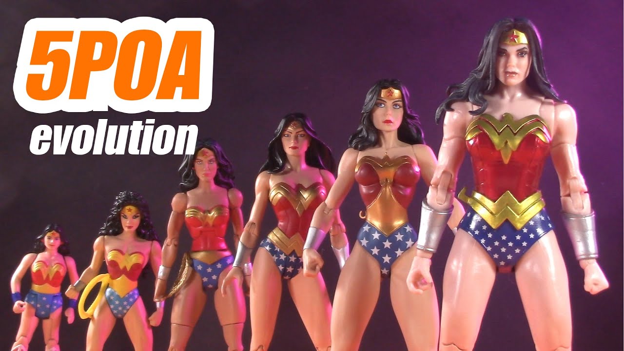 Эволюция Чудо-женщины! Моя коллекция фигурок Kenner, DC Direct, Mattel и McFarlane Toys