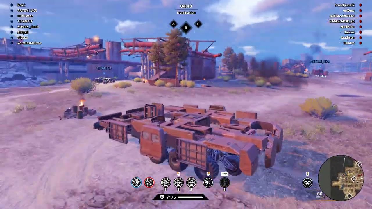 Crossout 7000 HP Drone Build