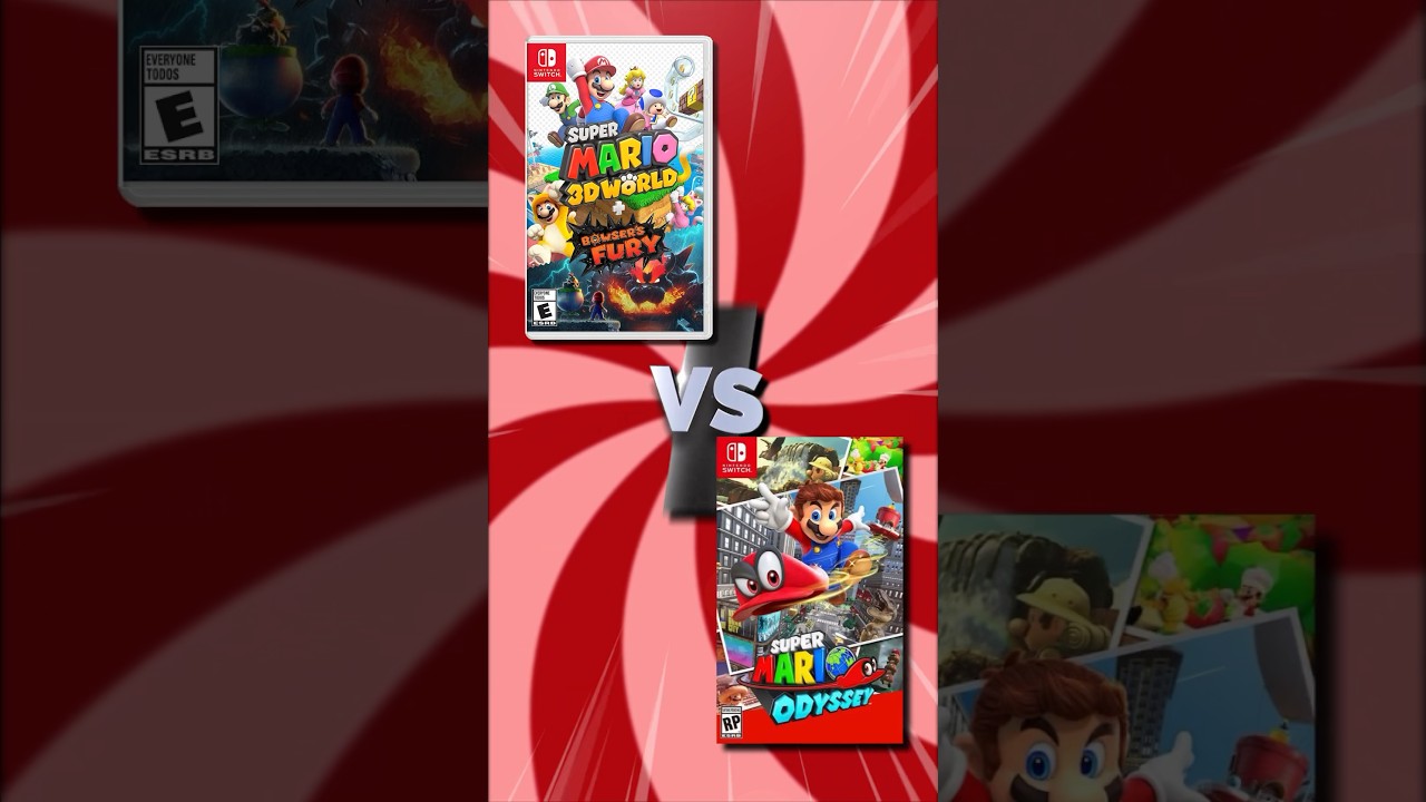 Super Mario 3D World VS Odyssey!