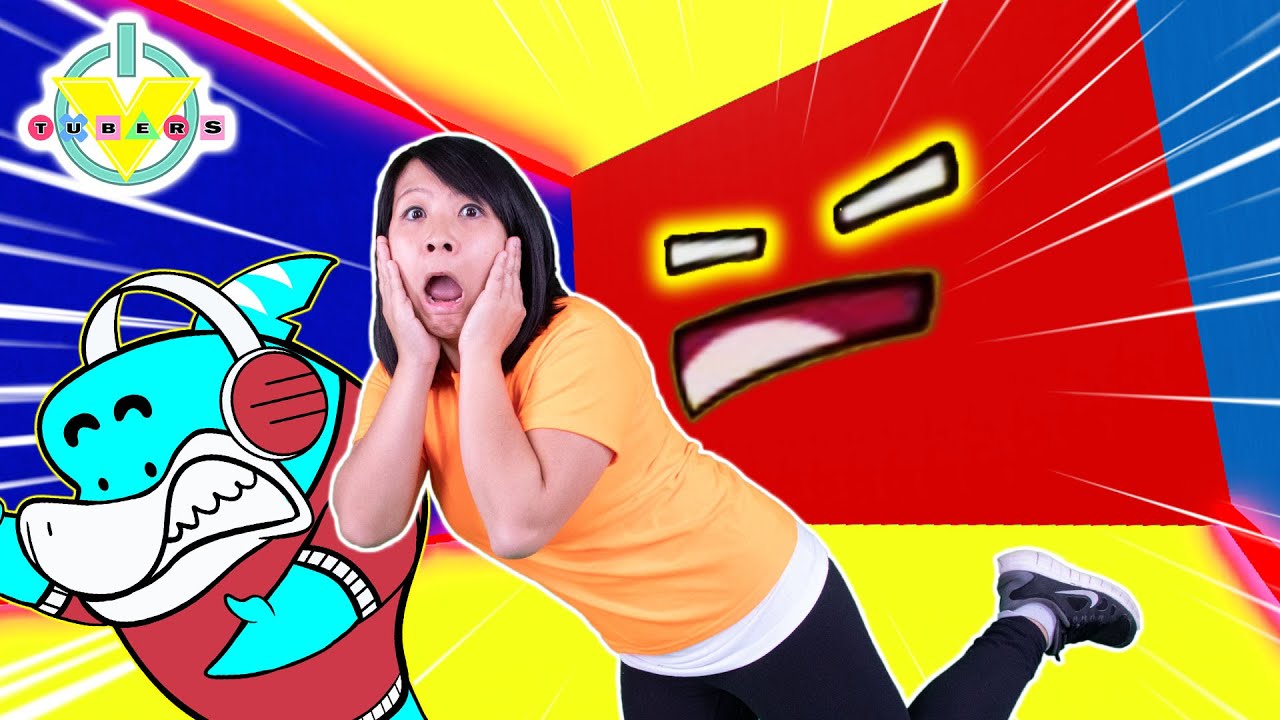 Ryan’s Mommy Let’s Play Roblox CRUSHED BY A SPEEDING WALL with VTubers Big Gil