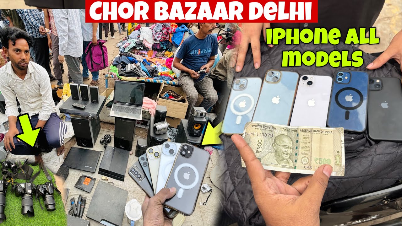 Real Chor Bazaar Delhi | Jama Masjid Chor Bazaar | Lal Qila Chor Bazaar | Chor Bazar Delhi