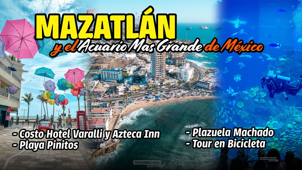 Mazatlán, hoteles, donde comer, costos y su nuevo acuario 😍🦈🐟