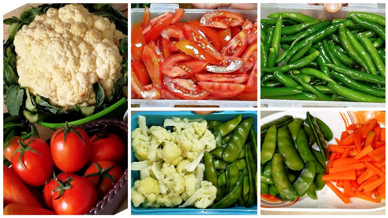 বছরজুড়ে ডিপ ফ্রিজে সিম,ফুলকপি,কাঁচা মরিচ, টমেটো ও গাজর সংরক্ষণ | সবজি সংরক্ষণ প্রক্রিয়া