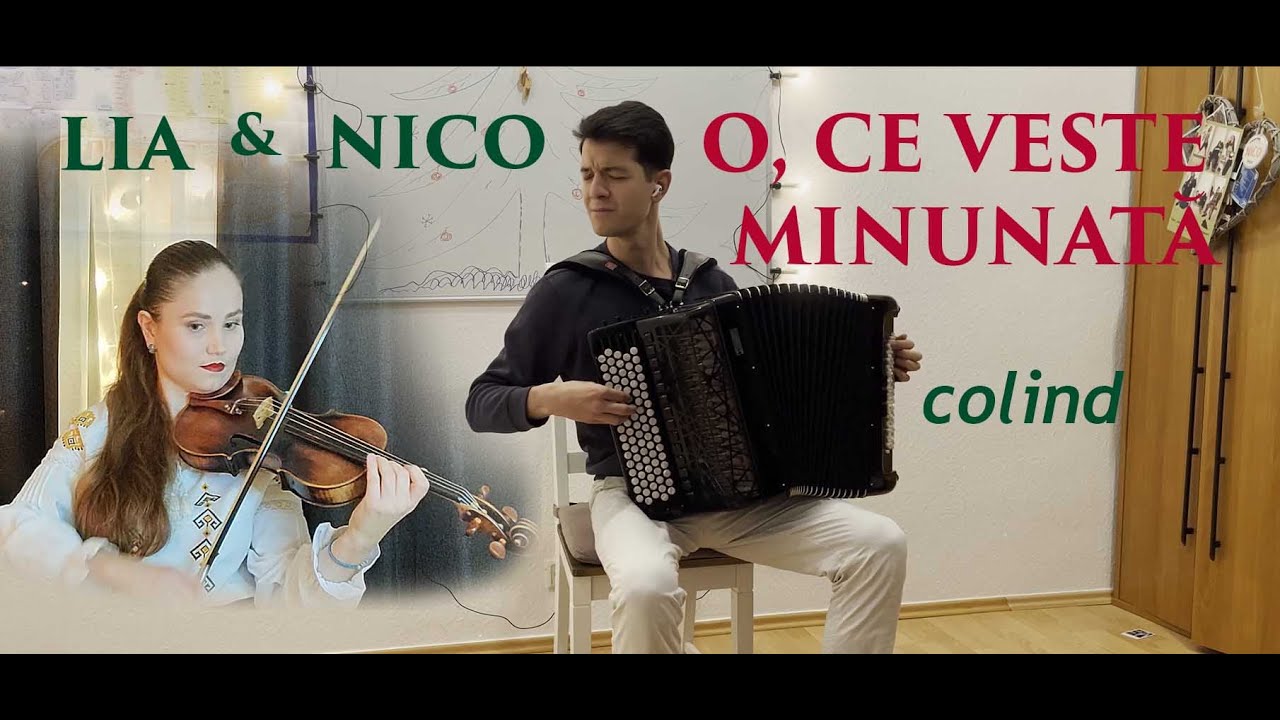 O, ce veste minunată - Nico Gutu & Lia Rusu (colind tradițional de Crăciun)