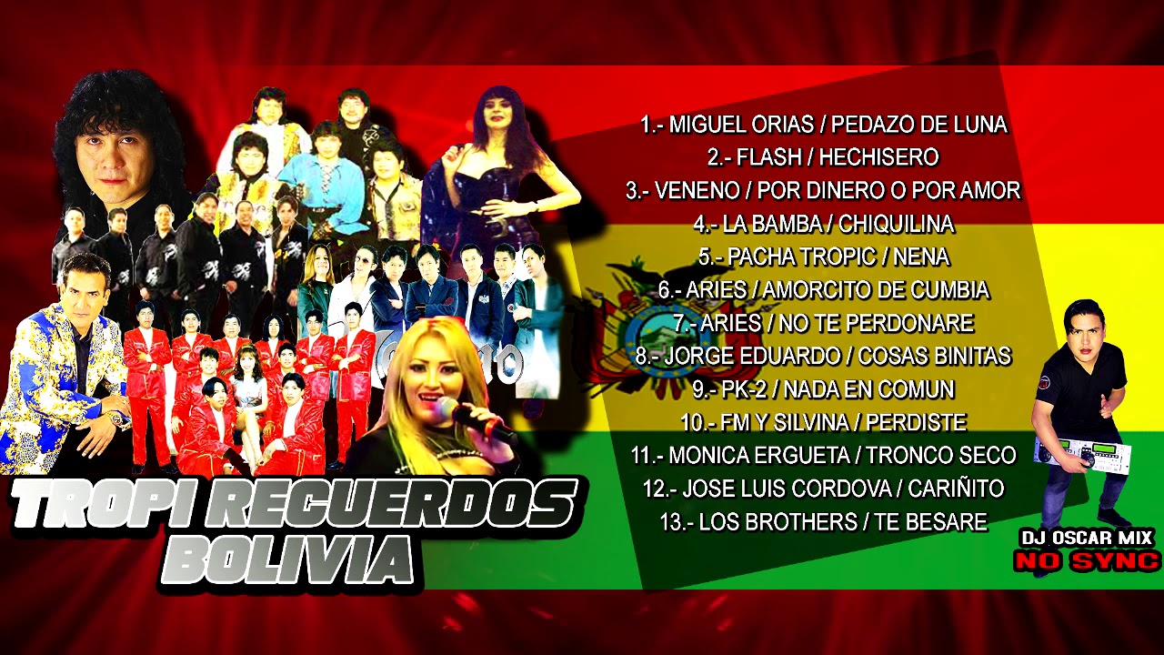 TROPICALES DEL RECUERDO CUMBIA BOLIVIANA DE LOS 90 DJ OSCAR MIX