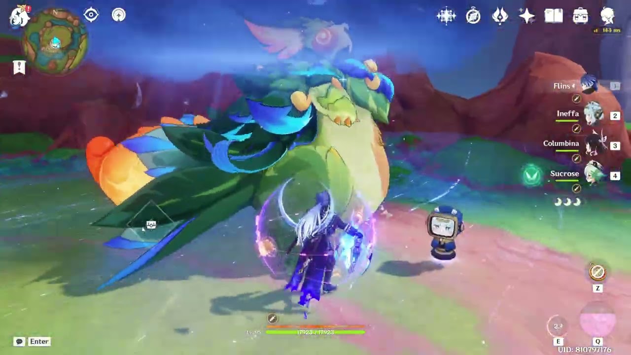 C0 flins with jade spear