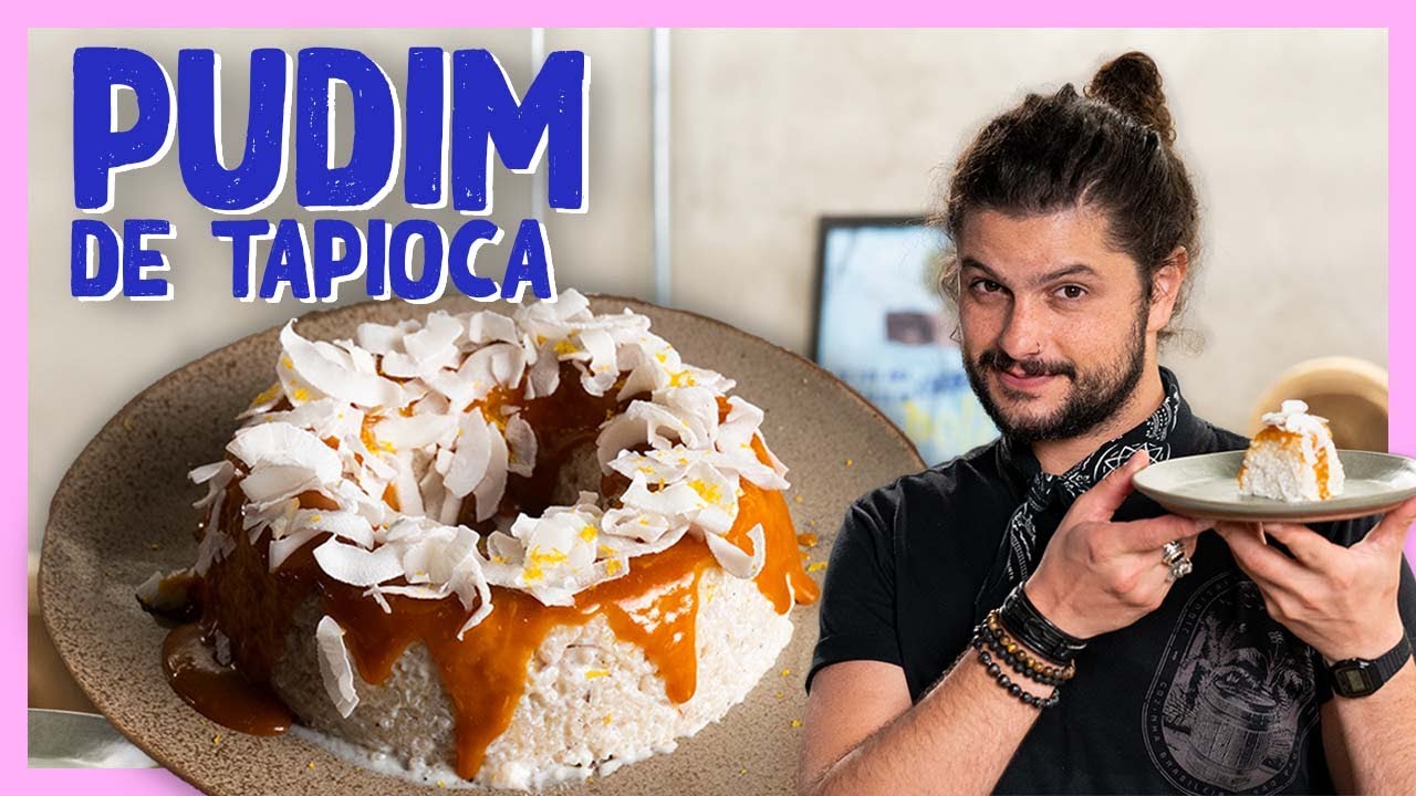 PUDIM DE TAPIOCA SEM FORNO | 3 Tipos de | Mohamad Hindi