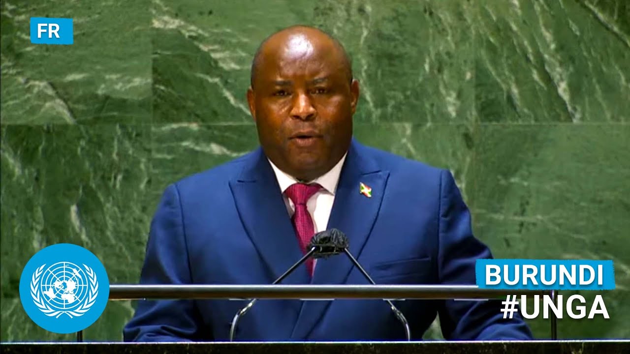 (Français) 🇧🇮 Burundi - President Addresses United Nations General Debate, 76th Session | #UNGA