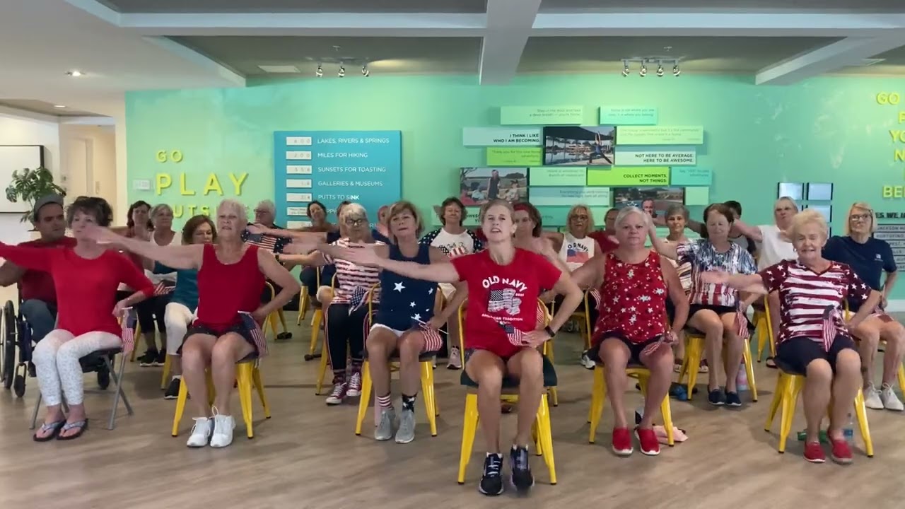Vicki’s Virtual Vinyasa 21 - Chair Dance