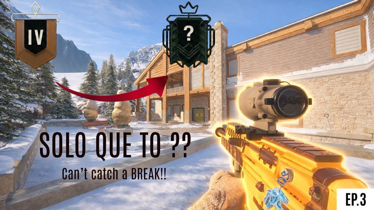 I Can’t Catch a BREAK with Solo Que (Rainbow Six Siege)